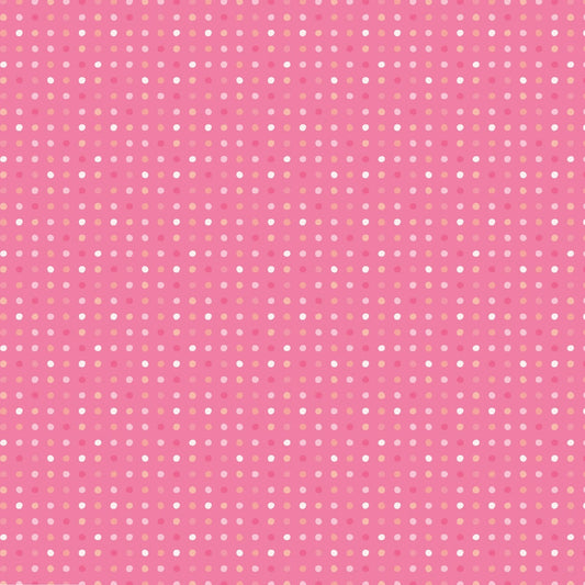 Seeing Spot, Strawberry Soda Dk. Pink, SS24194, sold by the 1/2 yard
