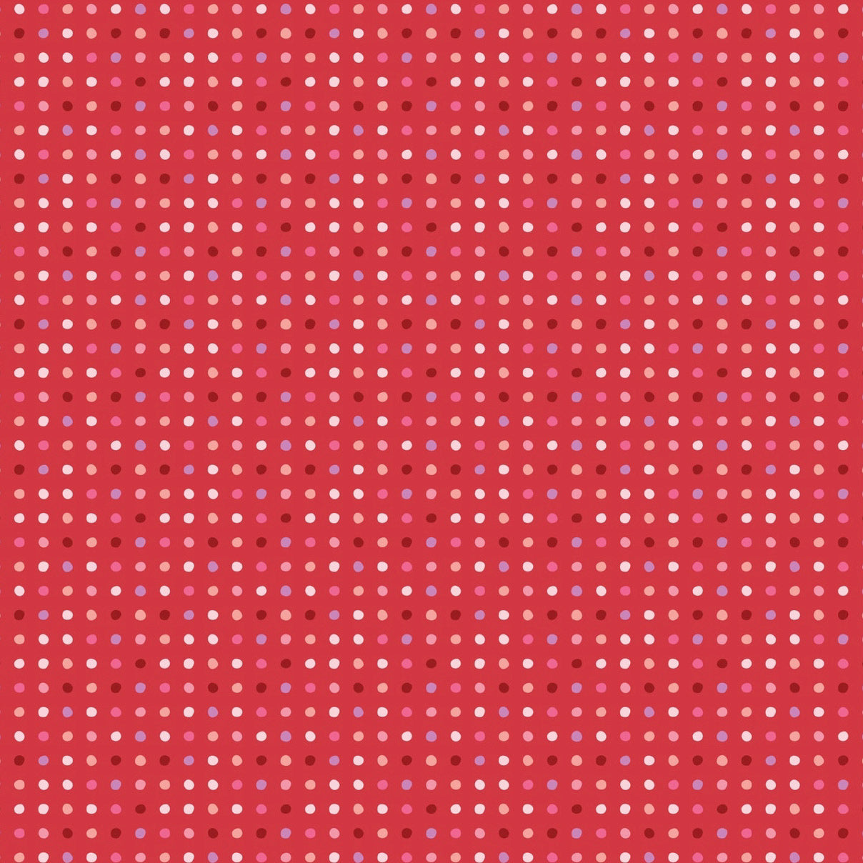 Seeing Spots, Cinnamon Dots Red, SS24195, sold by the 1/2 yard - Good Vibes Quilt Shop