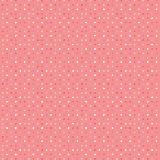 Seeing Spots, Coral Reef Coral, SS24192, sold by the 1/2 yard