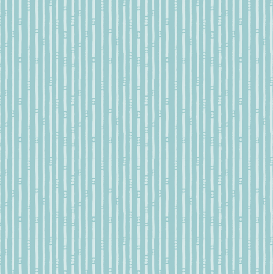 Serenity Blooms, Stripes Blue SR24518, sold by the 1/2 yard, *PREORDER