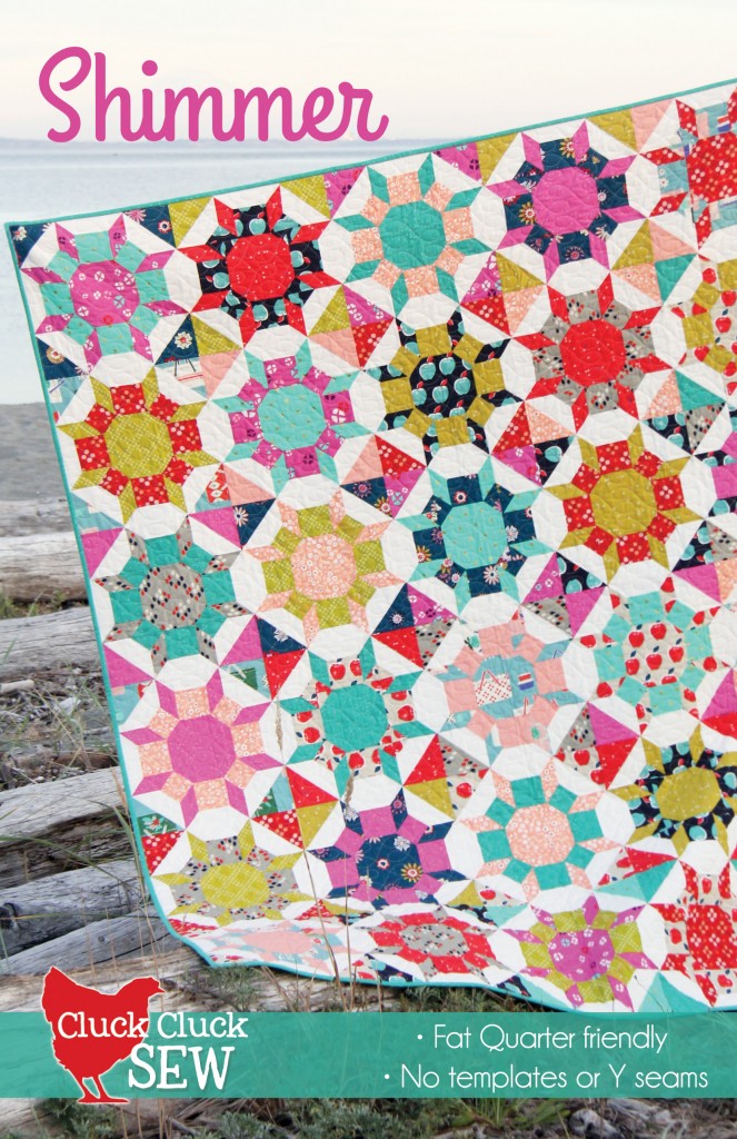 Shimmer quilt pattern by Cluck Cluck Sew CCS 161 front cover