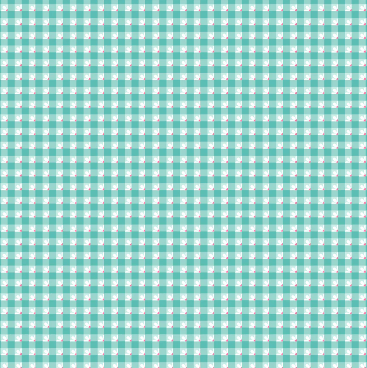 Smitten Chicken, Check a roo Aqua, SN251117, Sold by the 1/2 Yard, PREORDER - Good Vibes Quilt Shop