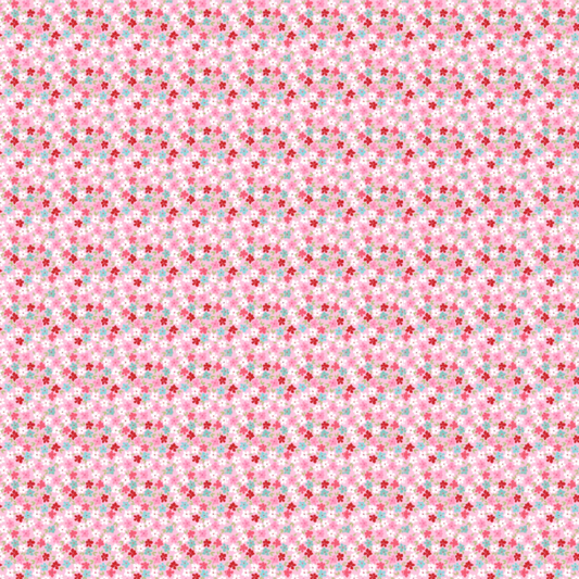 Smitten Chicken, Wild Phlox Pink, SN251109, Sold by the 1/2 Yard, PREORDER