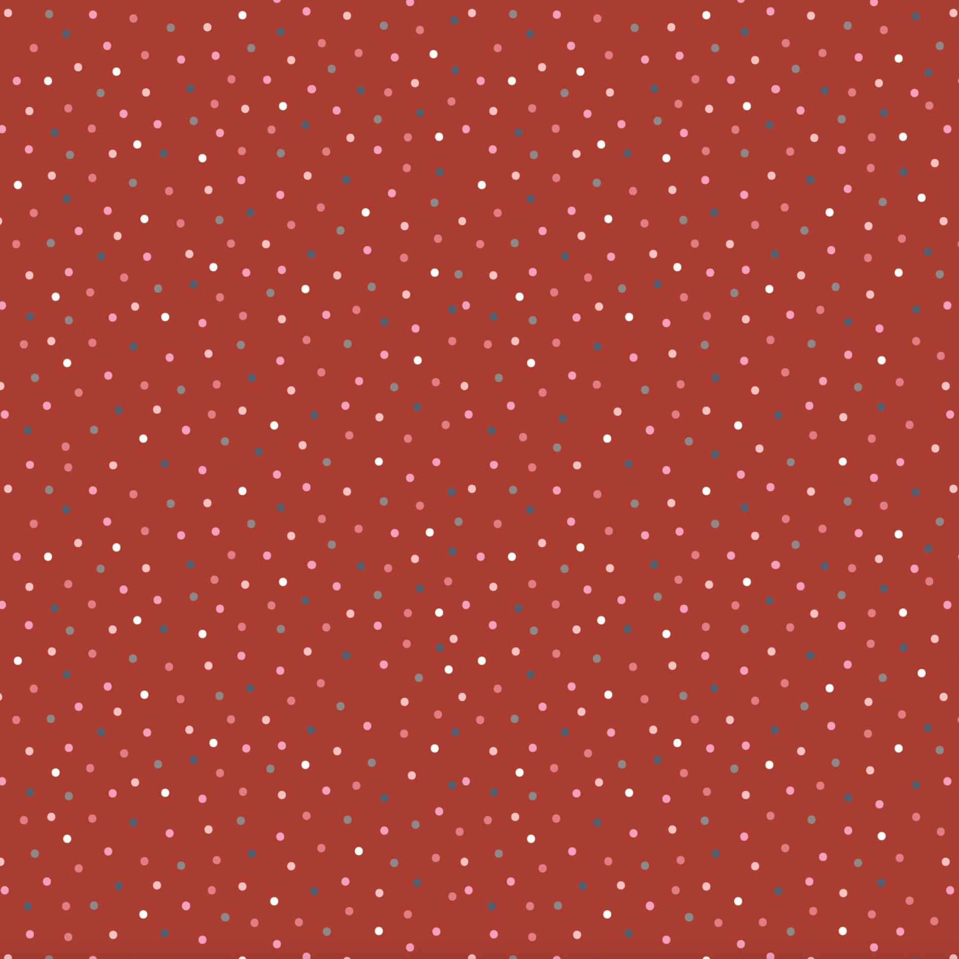 Country Confetti, Speckled Hen Red, CC20182, sold by the 1/2 yard - Good Vibes Quilt Shop
