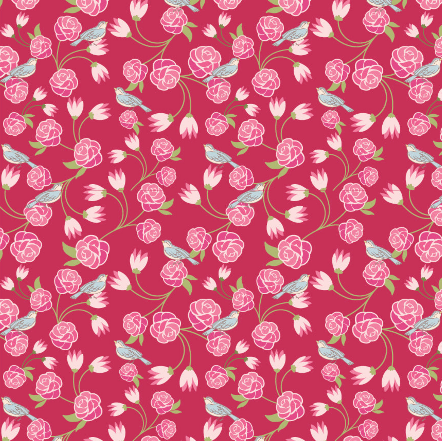 Stolen Moments, Vintage Vines Rose, SM25315 - Good Vibes Quilt Shop