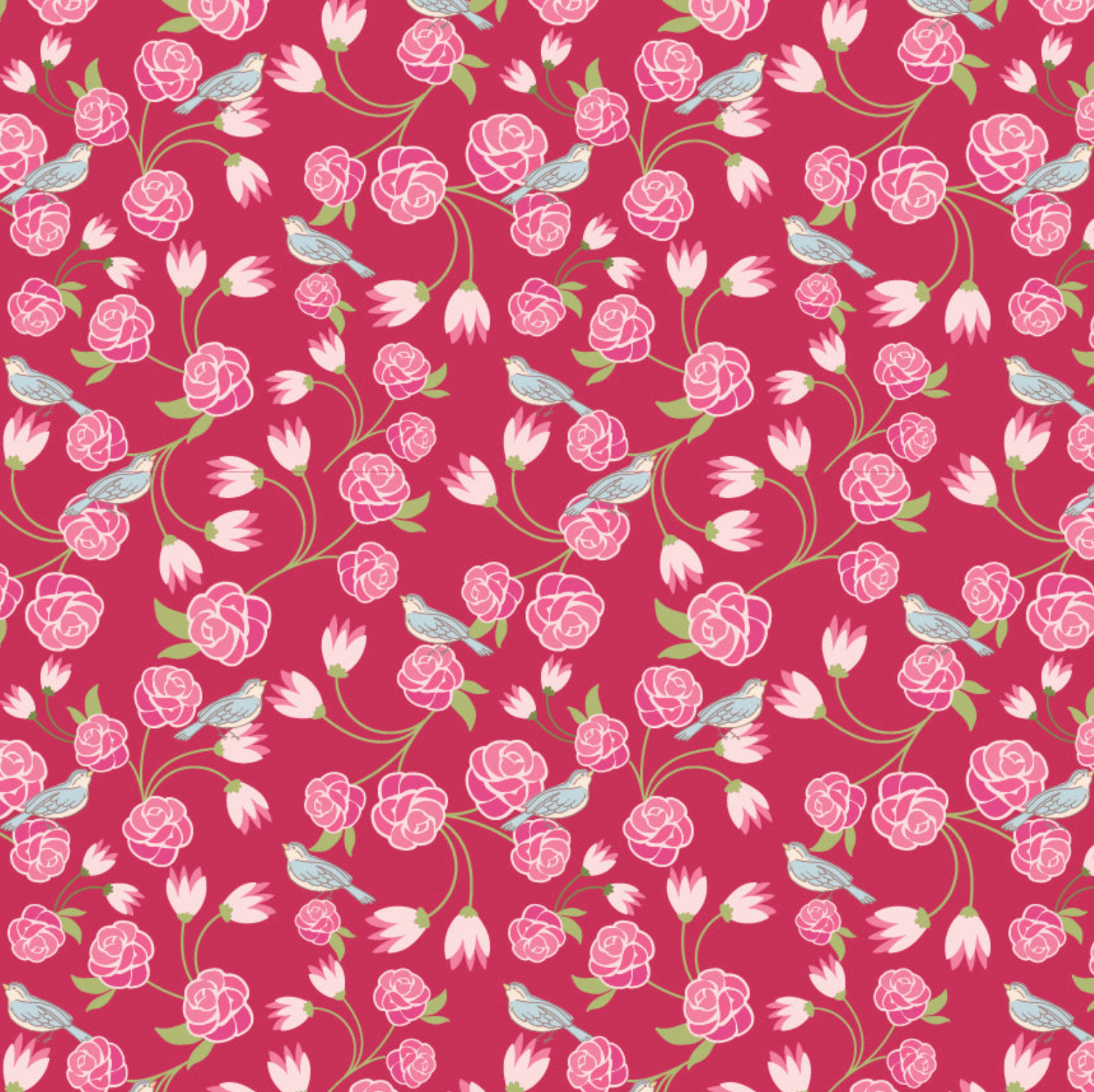 Stolen Moments, Vintage Vines Rose, SM25315 - Good Vibes Quilt Shop