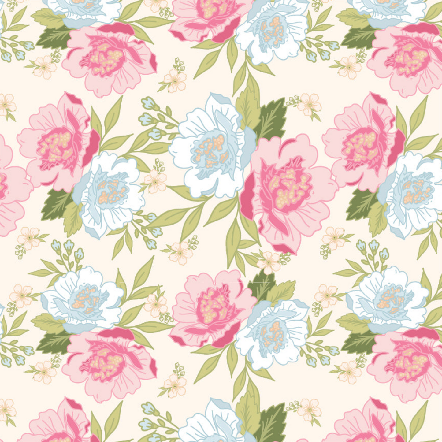 Stolen Moments Fabric by Poppie Cotton, Fat Quarter Bundle 24 prints, SM25326 - Good Vibes Quilt Shop