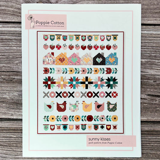 Sunny Kisses Quilt Pattern, for the Hopscotch and Freckles Collection