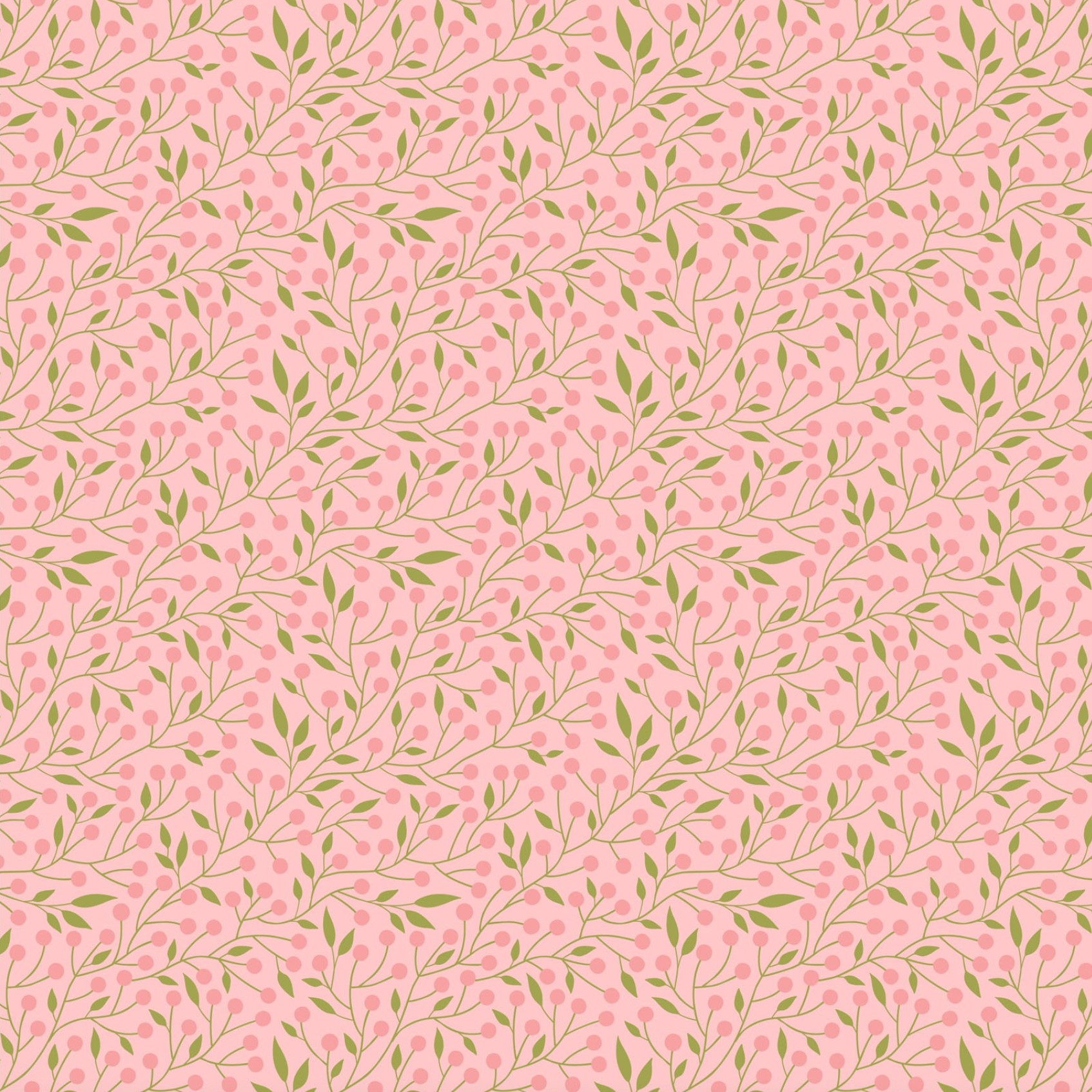 Sunshine & Chamomile, Berry Thicket, Pink, SC23506, sold by the 1/2 yard - Good Vibes Quilt Shop