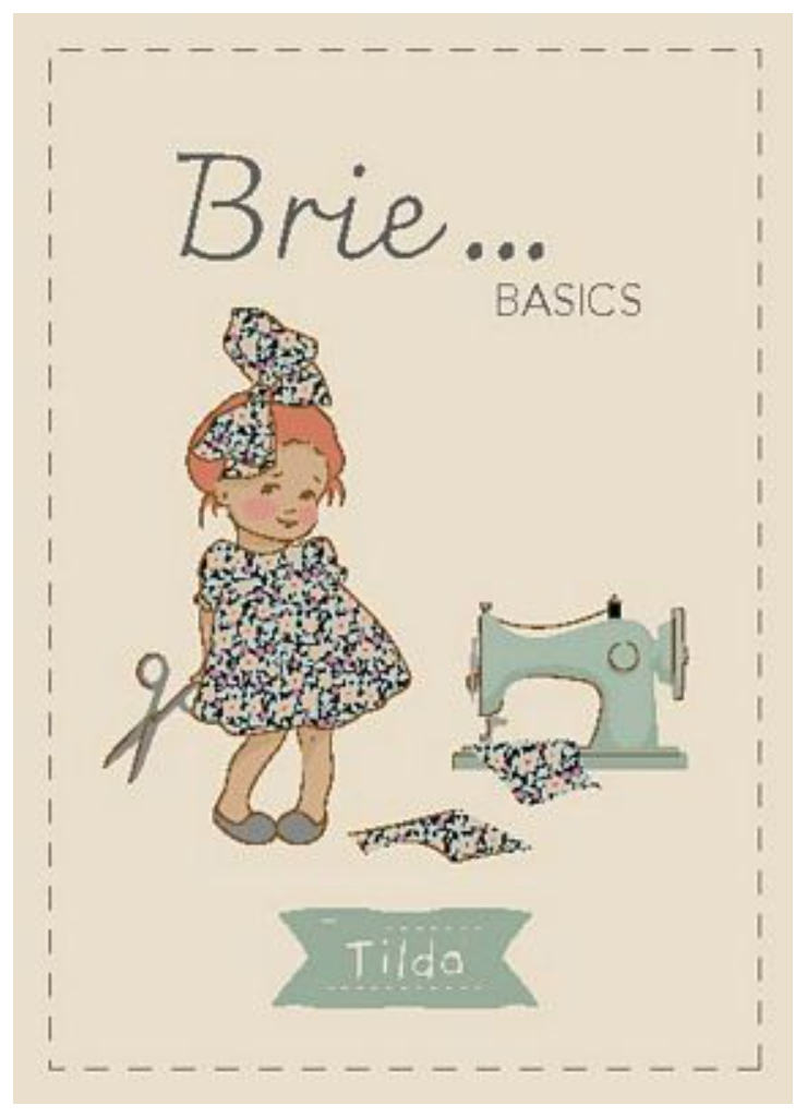 Brie Basics by Tilda Fabrics, Fat Quarter Bundle of 16 different fabrics