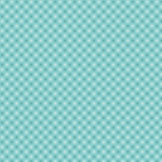 Treasured Threads TT23716 Double Crochet Teal, sold by 1/2 yard
