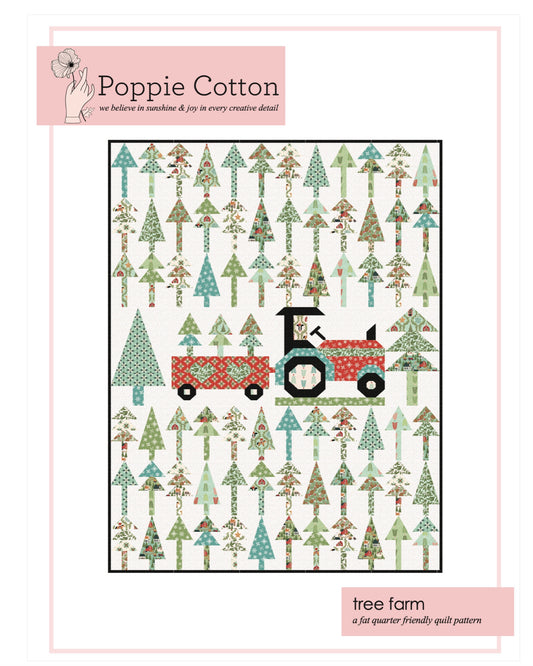 Tree Farm Quilt Pattern, for the Prairie Christmas Collection