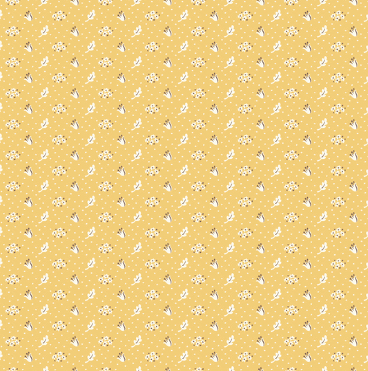 Wildwood Dwellings, Vintage Apron Yellow, WW25109 - Good Vibes Quilt Shop