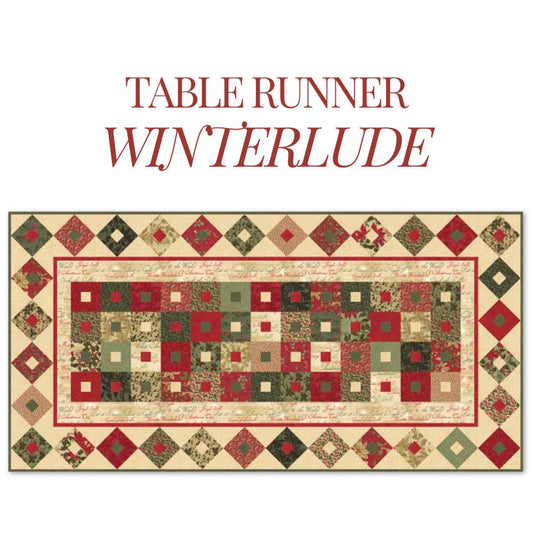 Winterlude Table Runner, a 3 Sisters | Moda, FREE