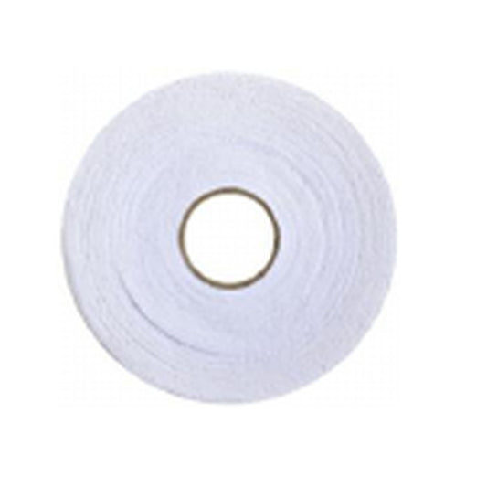 White Blooming Bias 5/8 inch x 40 yards by Chenille-It, soft fabric bias tape for sewing and craft projects.