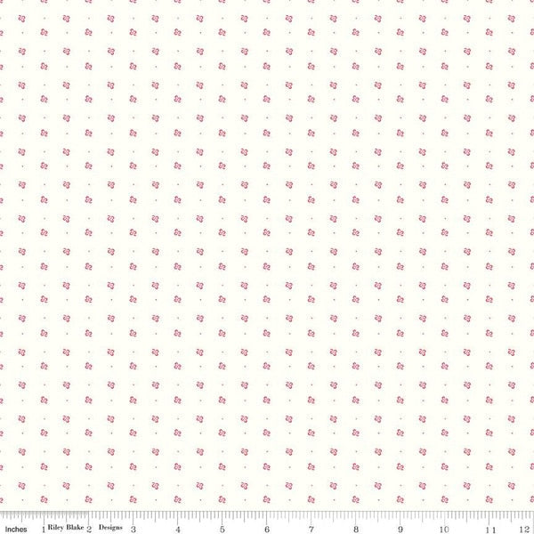 Bee Backgrounds Clover Tea Rose fabric by Riley Blake Designs C9711-TEAROSE